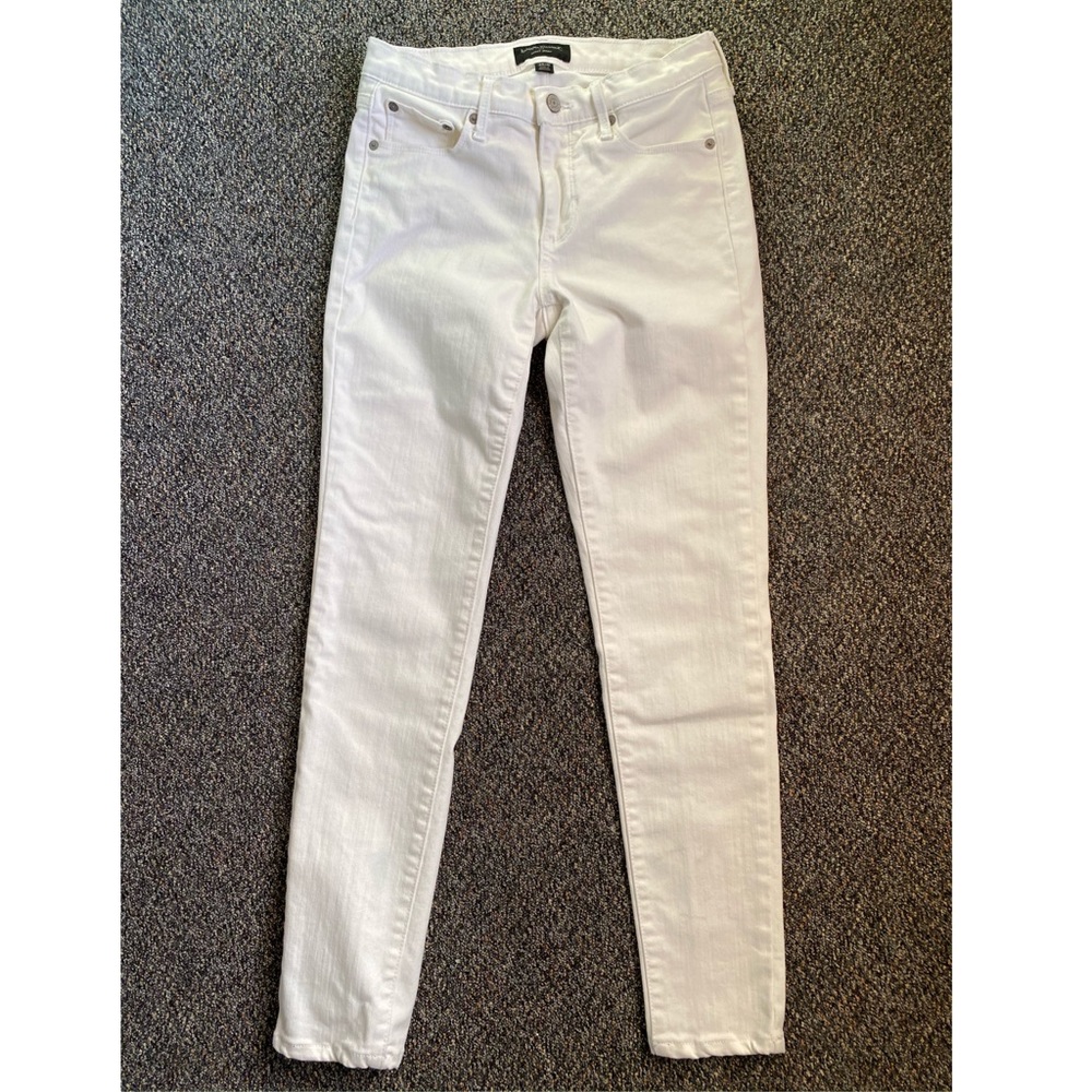 Banana Republic Sculpt Skinny Jeans | Women White 25